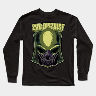 alien mask Long Sleeve T-Shirt